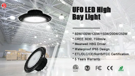 IP65 Industrial Pendant Lamp 60W 80W 100W 150W LED Light Warehouse Lighting Highbay Light LED 200W 300W 400W 500W UFO High Bay Light